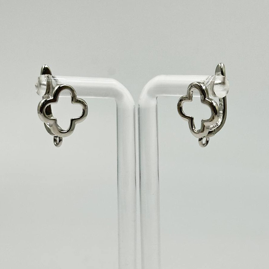 Швензы Клевер 13мм цвет серебро